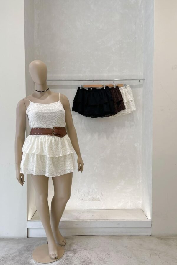 SKORT DOBLE VOLADO